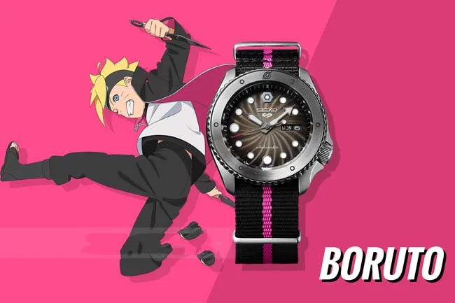Top 7 mẫu đồng hồ Seiko 5 Sport Naruto & Boruto dành cho fan truyện tranh Nhật Bản