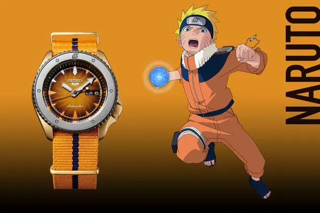 Top 7 mẫu đồng hồ Seiko 5 Sport Naruto & Boruto dành cho fan truyện tranh Nhật Bản