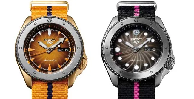 Top 7 mẫu đồng hồ Seiko 5 Sport Naruto & Boruto dành cho fan truyện tranh Nhật Bản