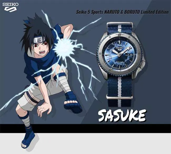 Top 7 mẫu đồng hồ Seiko 5 Sport Naruto & Boruto dành cho fan truyện tranh Nhật Bản