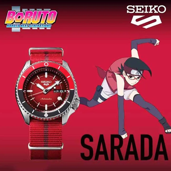 Top 7 mẫu đồng hồ Seiko 5 Sport Naruto & Boruto dành cho fan truyện tranh Nhật Bản