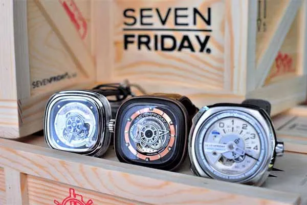 Đồng Hồ Nam SevenFriday Industrial Revolution Automatic Men's Watch P2-1 - Đồng hồ - Vua Hàng Hiệu