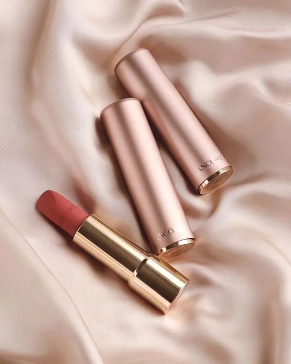 Son Lancôme L'Absolu Rouge Intimatte 274 Killing Me Softly Màu Trà Sữa Bản trendy - Son Môi - Vua Hàng Hiệu