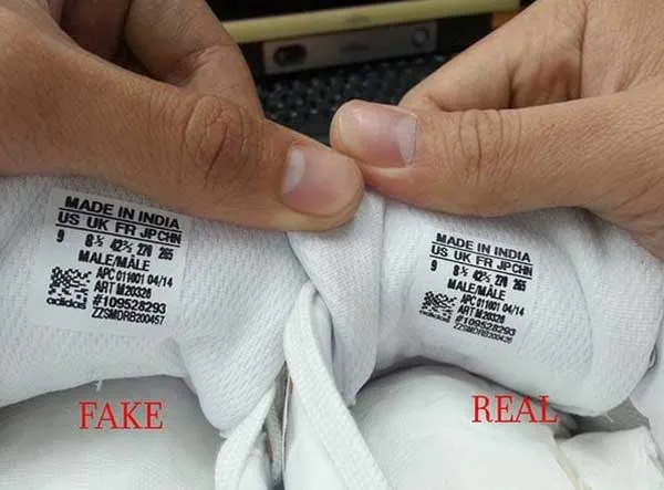 7 cách nhận biết giày Adidas thật giả bằng mắt thường và check mã code