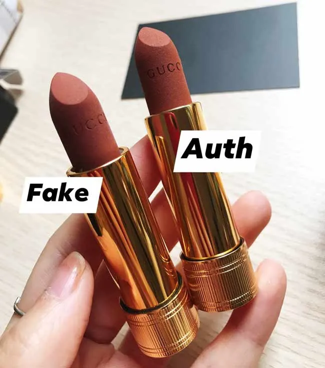 9 cách phân biệt son Gucci Thật - Giả nhanh chóng và chuẩn xác - 9