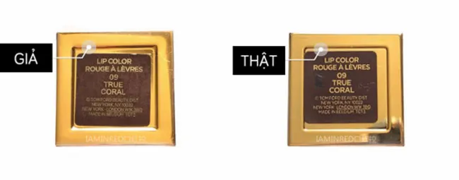 10 cách phân biệt son Tom Ford chính hãng Real -Fake chuẩn xác - 4