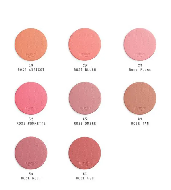 Phấn Má Hồng Hermès Silky Blushes - 19 Rose Abricot - Trang điểm - Vua Hàng Hiệu