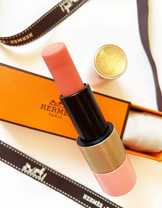 Review 3 thỏi son Hermès Rose Rosy sang xịn màu đẹp trendy - 4