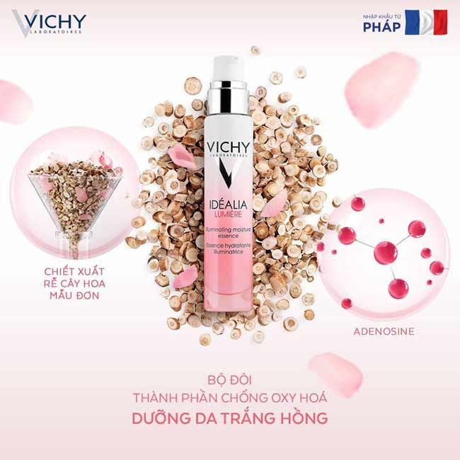Review 7 tinh chất serum Vichy dưỡng ẩm chống láo hóa cho da trắng mịn được nhiều khách hàng yêu thích