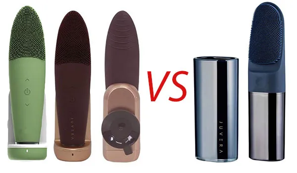 So sánh máy rửa mặt Juvera S và Juvera T New Edition rất chi tiết