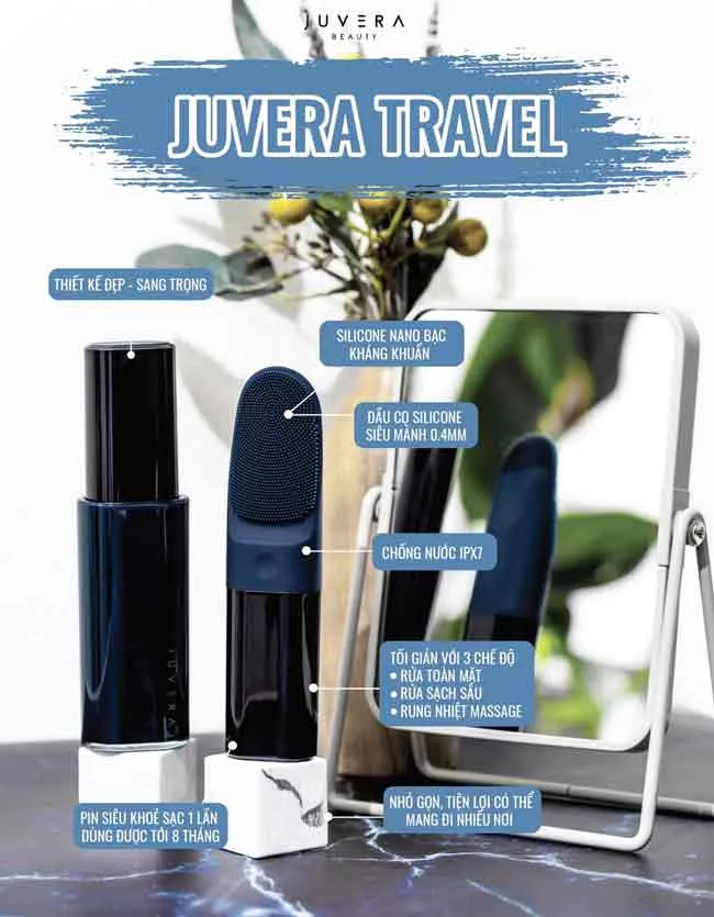 So sánh máy rửa mặt Juvera S và Juvera T New Edition rất chi tiết
