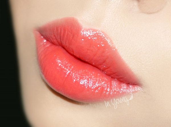 Son Dưỡng Yves Saint Laurent YSL Rouge Volupté Shine Màu 46 Orange Perfecto Cam Đào - Son Môi - Vua Hàng Hiệu