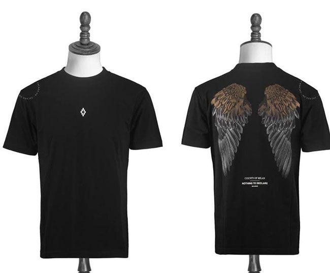 Top 10 mẫu áo thun nam Marcelo Burlon họa tiết đôi cánh màu sắc độc đáo