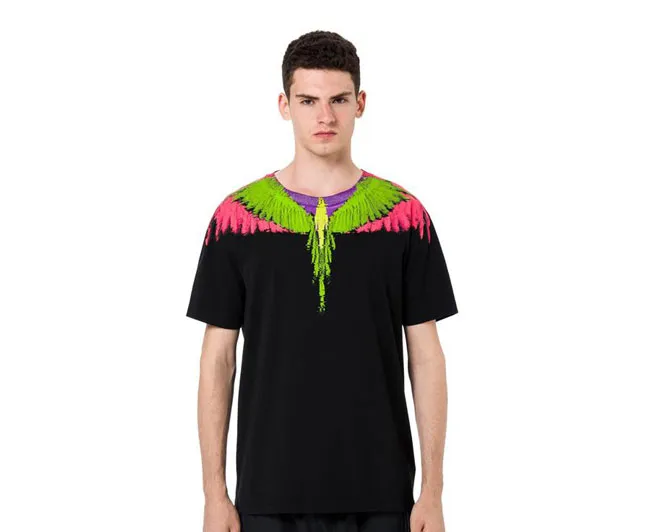 Top 10 mẫu áo thun nam Marcelo Burlon họa tiết đôi cánh màu sắc độc đáo