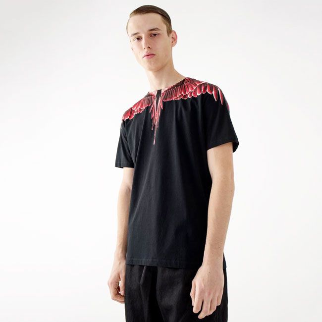 Top 10 mẫu áo thun nam Marcelo Burlon họa tiết đôi cánh màu sắc độc đáo