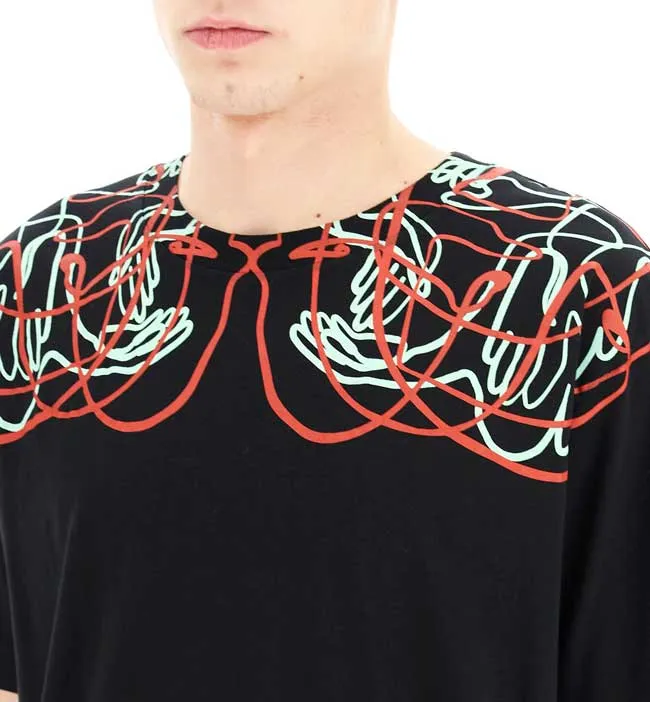 Top 10 mẫu áo thun nam Marcelo Burlon họa tiết đôi cánh màu sắc độc đáo