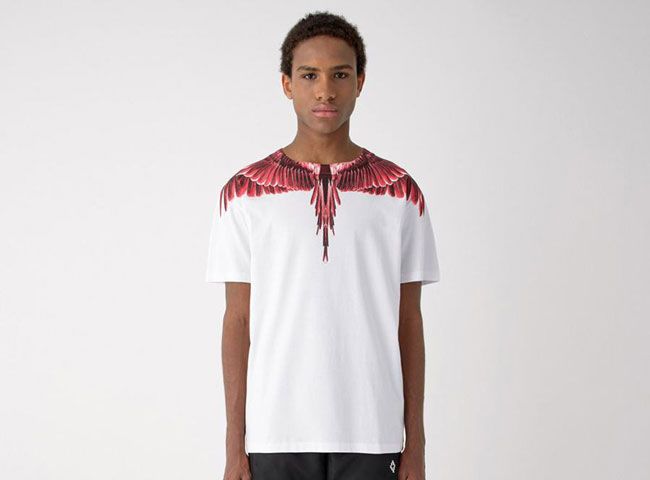 Top 10 mẫu áo thun nam Marcelo Burlon họa tiết đôi cánh màu sắc độc đáo
