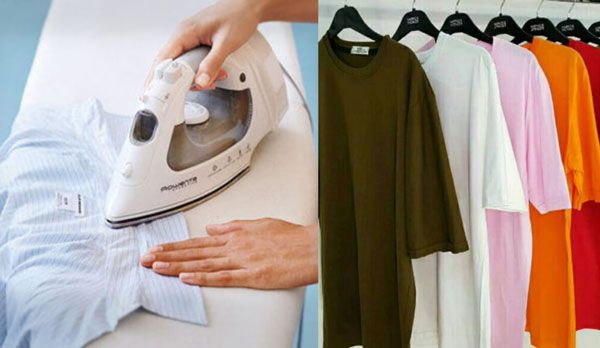 Hướng dẫn cách ủi áo thun nhanh hết nhăn bảo vệ áo được nhiều khách hàng yêu thích
