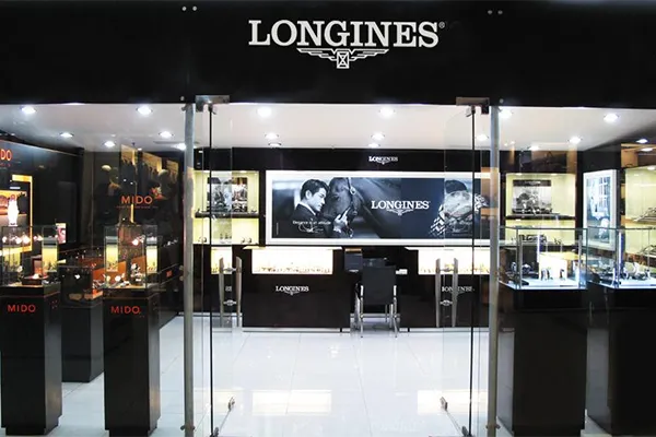 Đồng Hồ Nam Longines Flagship Diamond Watch L4.774.4.57.6 Màu Bạc/Đen - Đồng hồ - Vua Hàng Hiệu