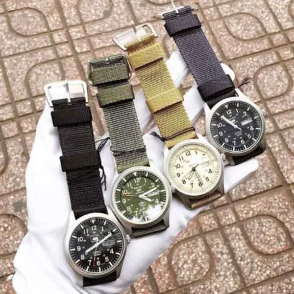 Top 5 đồng hồ Seiko quân đội máy Automatic đáng dùng cho Nam