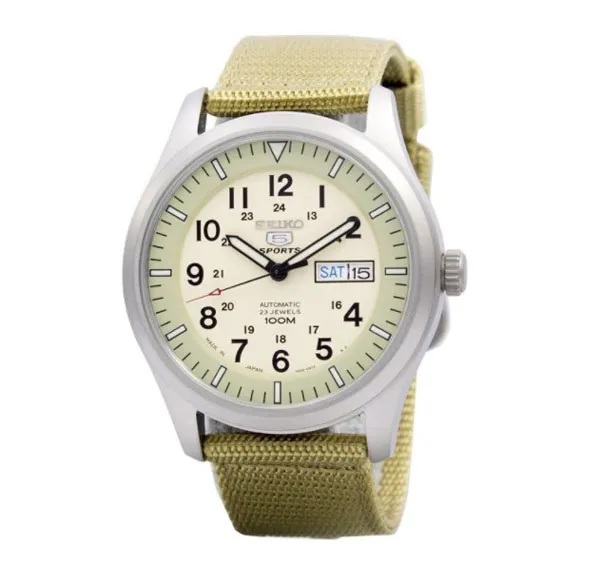 Top 5 đồng hồ Seiko quân đội máy Automatic đáng dùng cho Nam