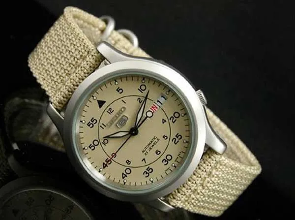 Top 5 đồng hồ Seiko quân đội máy Automatic đáng dùng cho Nam