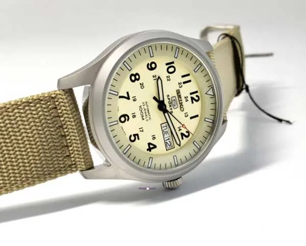 Top 5 đồng hồ Seiko quân đội máy Automatic đáng dùng cho Nam