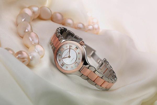 Đồng Hồ Frederique Constant Classics Delight Automatic Mop Diamond Watch FC - 306WHD3ER2B - Đồng hồ - Vua Hàng Hiệu