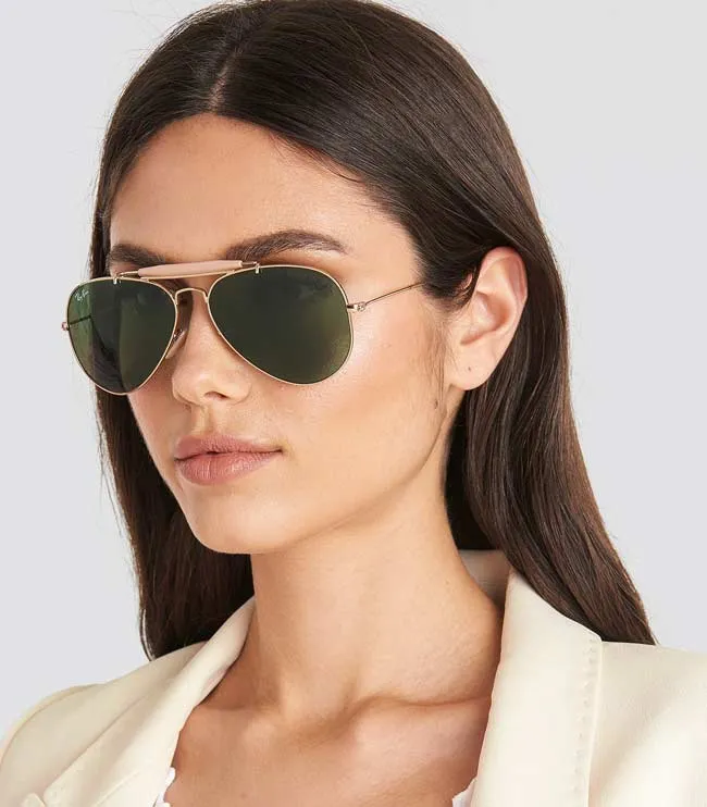 Top 12+ mẫu mắt kính phi công Rayban Aviator thời trang trendy 2025 - 7