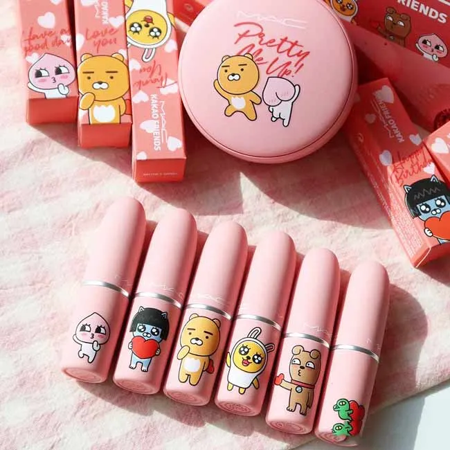 Review 6 màu son MAC Kakao Friends Limited đẹp ngất ngây