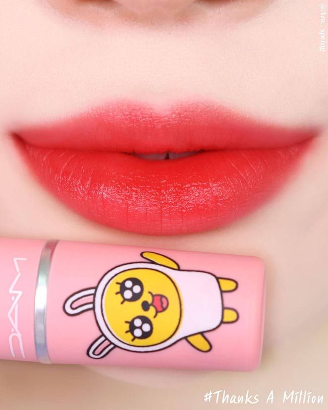 Review 6 màu son MAC Kakao Friends Limited đẹp ngất ngây