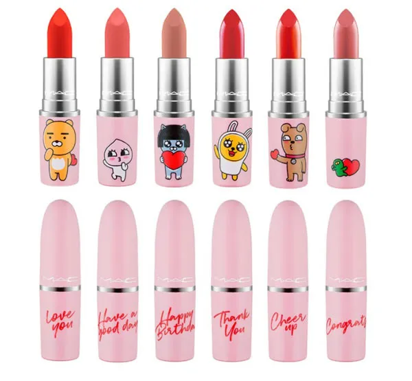 Review 6 màu son MAC Kakao Friends Limited đẹp ngất ngây