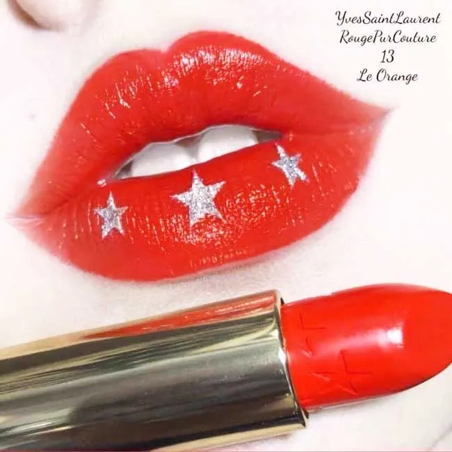  Review 3 màu son YSL Rouge Pur Couture High On Stars Limited vô cùng đẹp - 3