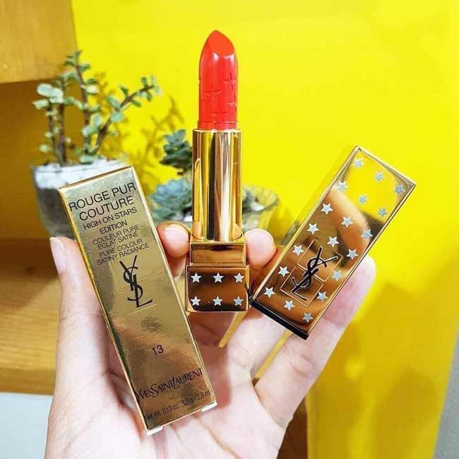 Review 3 màu son YSL Rouge Pur Couture High On Stars Limited vô cùng đẹp - 8