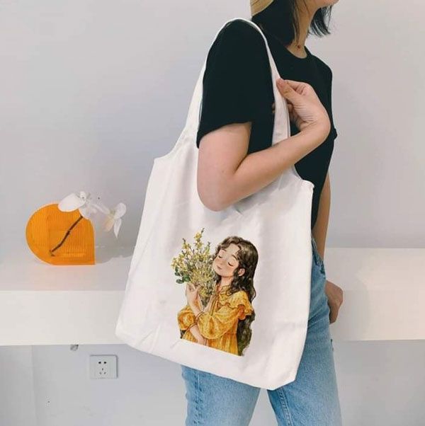 Top 9 túi tote vải canvas cao cấp dễ phối đồ được chị em gợi ý lý tưởng nhiều
