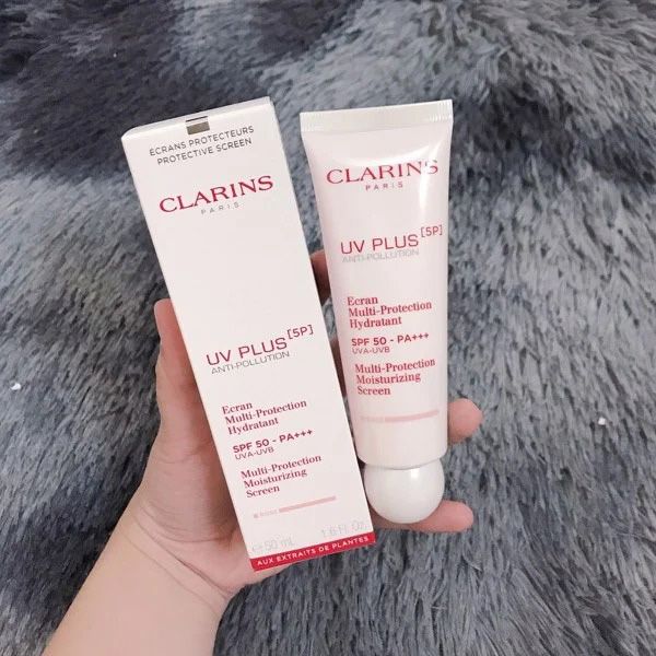 Kem Chống Nắng Clarins UV Plus [5P] Ecran Multi-Protection Hydratant SPF 50 PA+++ 50ml - Kem chống nắng - Vua Hàng Hiệu
