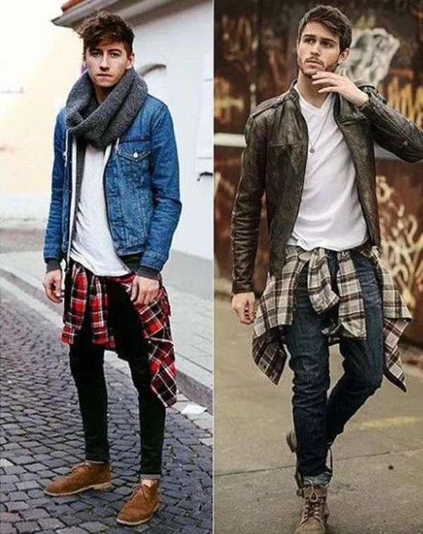 Top 8 cách phối đồ với áo sơ mi kẻ caro nam phong cách và rất thời trang
