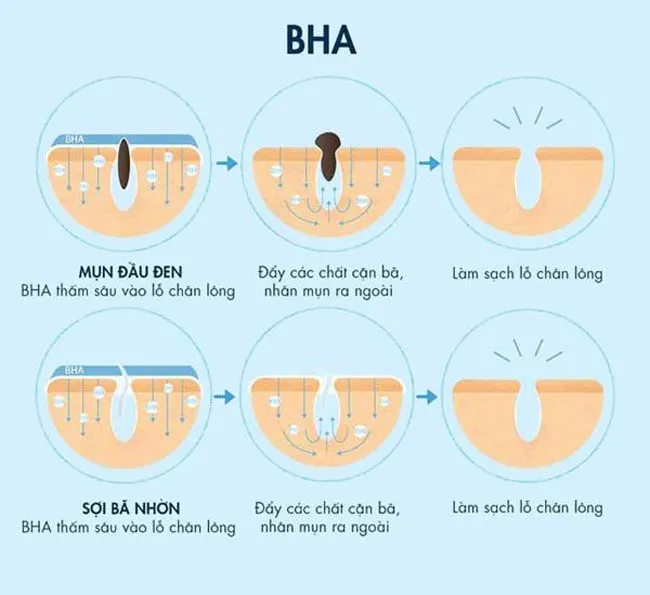 Cách kết hợp BHA và AHA trong quy trình dưỡng da thân thiện với làn da hiệu quả
