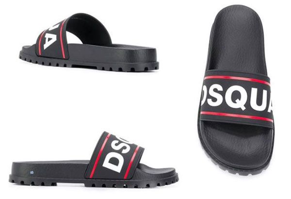 Top 10 đôi dép DSquared2 authentic đẹp siêu cấp được yêu rất thích