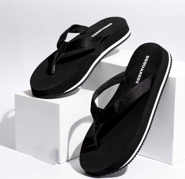 Top 10 đôi dép DSquared2 authentic đẹp siêu cấp được yêu rất thích