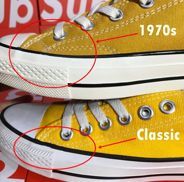 Giày Converse 1970s là gì? Hướng dẫn cách phân biệt với giày Converse Classic đơn giản