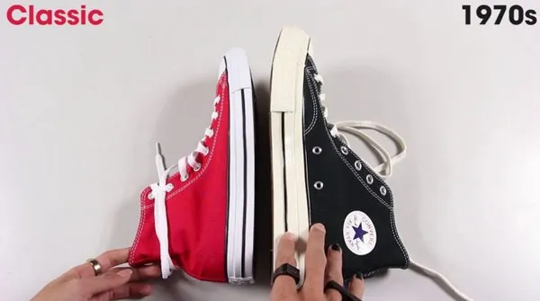 Giày Converse 1970s là gì? Hướng dẫn cách phân biệt với giày Converse Classic đơn giản