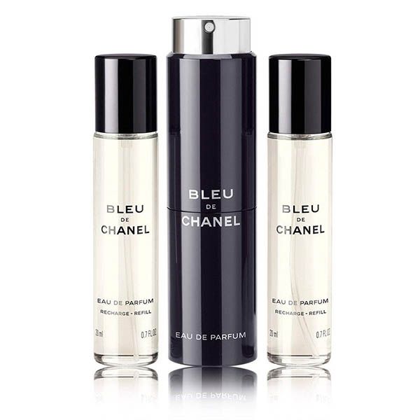 Set Nước Hoa Cho Nam Chanel Bleu De Chanel EDP (3x - Nước hoa - Vua Hàng Hiệu