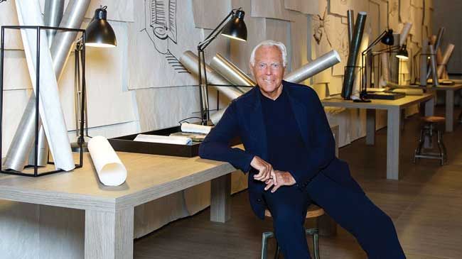 Thông tin về nhà sáng lập Giorgio Armani và quá trình phát triển của thương hiệu Giorgio Armani