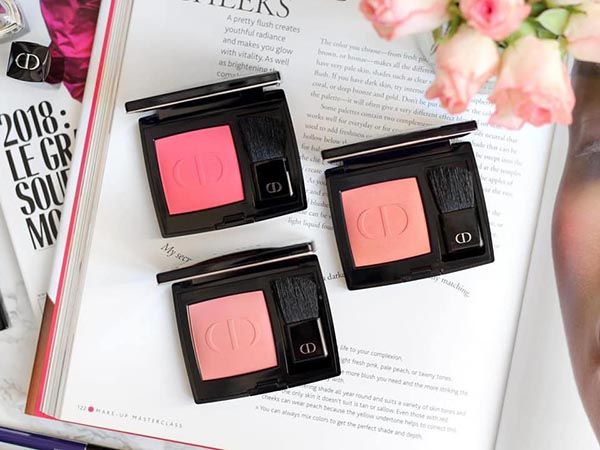 Phấn Má Hồng Dior Rouge Blush 459 Charnelle Màu Cam Nude 6.7g - Trang điểm - Vua Hàng Hiệu
