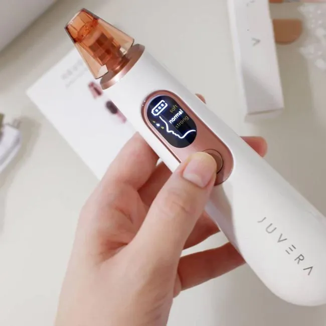 Review máy hút mụn Juvera sạch mụn đầu đen bã nhờn tại nhà - 5