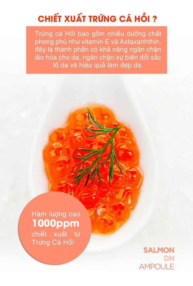 Review 3 loại mỹ phẩm chiết xuất trứng cá hồi cao cấp chất lượng tốt cho làn da - 2