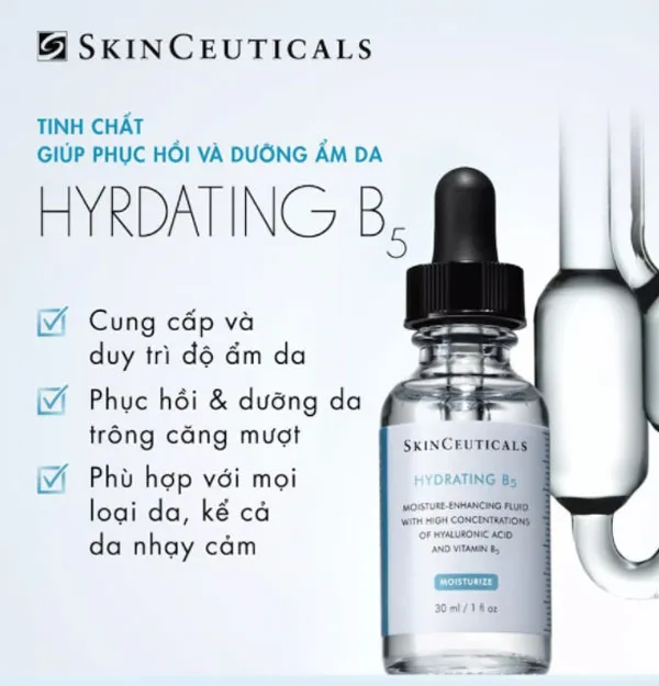 Serum B5 skinceutical có tác dụng gì? Có đáng để đầu tư hay không?