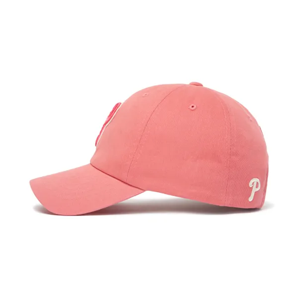 Mũ MLB Applique Logo Unstructured Ball Cap Philadelphia Phillies 3ACP0601N-10COS Màu Hồng Cam - Mũ nón - Vua Hàng Hiệu