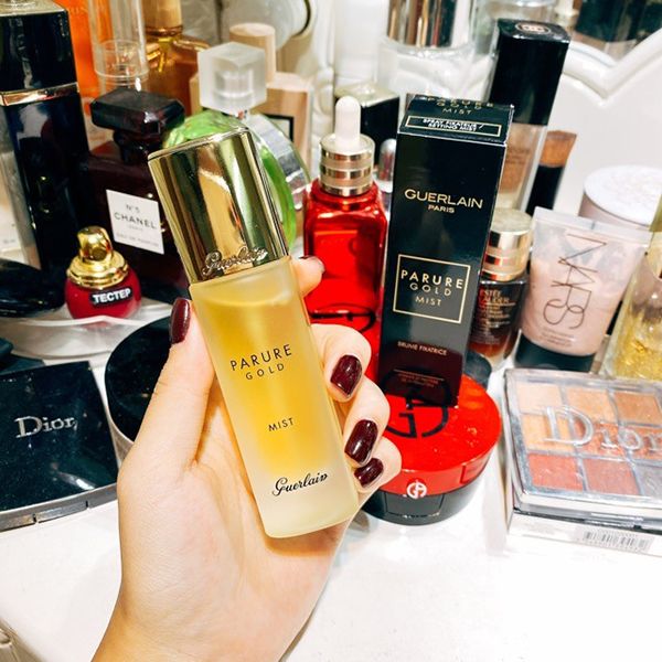 Xịt Khoáng Dưỡng Giữ Lớp Trang Điểm Guerlain Parure Gold Mist 30ml - Mỹ phẩm - Vua Hàng Hiệu
